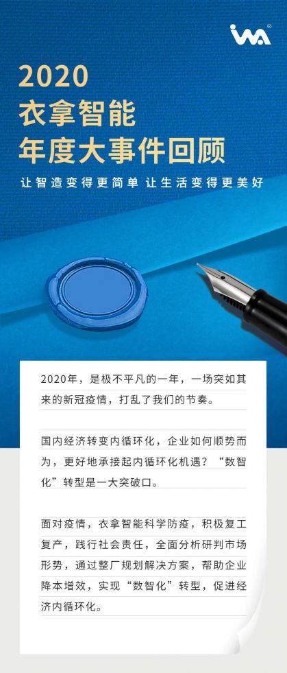 年終盤點(diǎn)｜衣拿智能2020年度大事件回顧！這一年，不簡單！